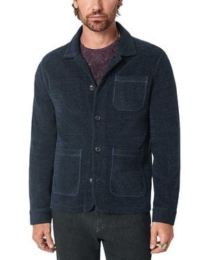 John Varvatos Edmunds Chenille Pocket Jacket - Blue