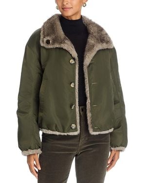 Veronica Beard Varell Reversible Jacket - Green