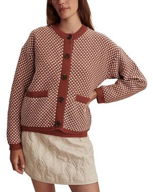 Varley Elmwick Knit Jacket - Brown