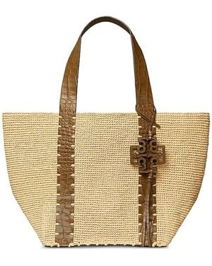 Tory Burch Straw Tote - Natural