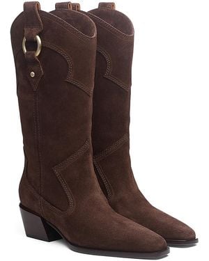 Rag & Bone Joni Cowboy Boots - Brown