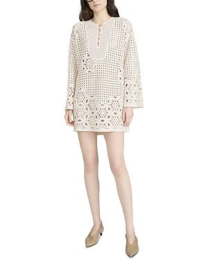 FRAME The Postcard Tunic Dress - White