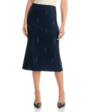 Rag & Bone Aubrey Skirt - Blue