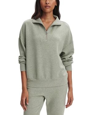 Varley Hawley Half Zip Sweatshirt - Gray