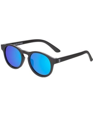 Babiators Polarized Keyhole Cobalt With Mirrored Lenses Sunglasses - Blue