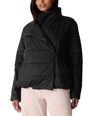 Eileen Fisher High Collar Jacket - Black