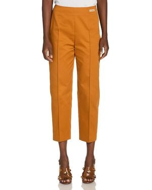 Marni Straight Ankle Pants - Orange