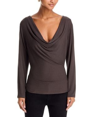 EB DENIM Zinnia Long Sleeve Top - Black