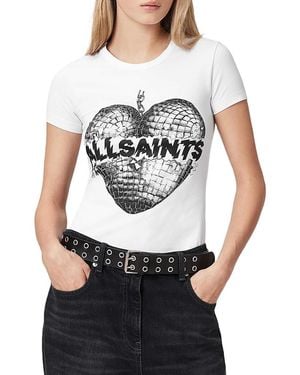 AllSaints Reflect Stevie Tee - Gray