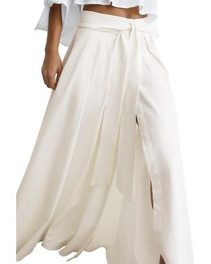 Reiss Simone Skirt - Natural