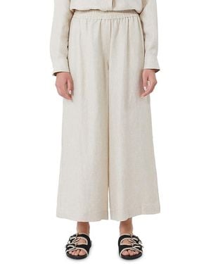 Weekend by Maxmara Wkdfelino Linen Pants - White
