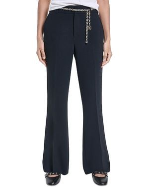 KARL LAGERFELD Chain Belt Pants - Blue