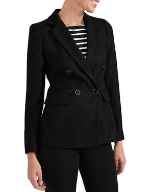 Hobbs Marley Double Breasted Jacket - Black