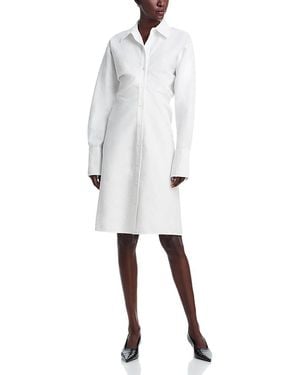 TOTEME Slouch Shirt Dress - White