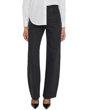 FRAME The Bow High Rise Jeans - Black