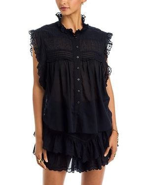 Isabel Marant Isabel Marant Dersia Blouse - Black