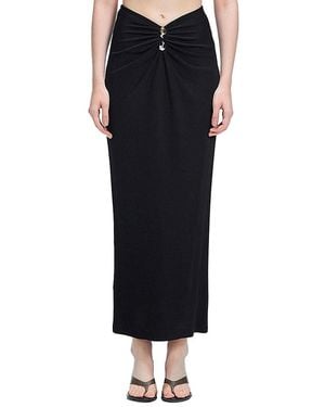 Moeva Esmeralda Cover Up Skirt Resortwear - Black