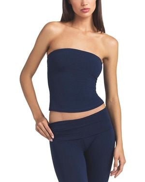 Skims Jersey Tube Top - Blue