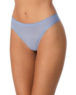 On Gossamer Mesh Hip G-String - Blue