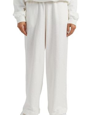 Chinti & Parker Cotton Snoopy Sweatpants - White