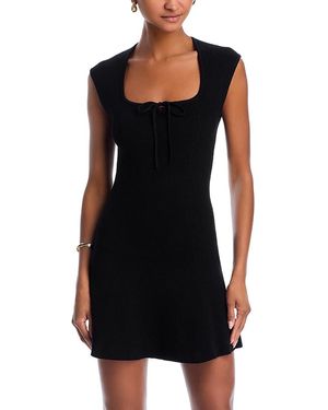 French Connection Cozy Soft Dress - Black