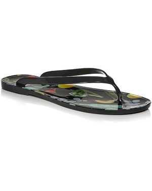 Aqua X Lisa Saya Gah Clrac Flip Flops - Green