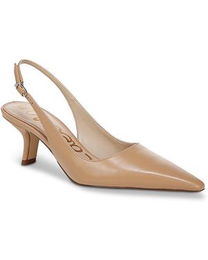 Sam Edelman Bianka Slingback Pumps - Natural