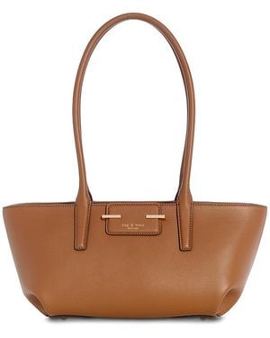 Rag & Bone Realm Leather Satchel - White
