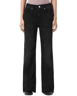 AllSaints Ember High Rise Flare Jeans - Black