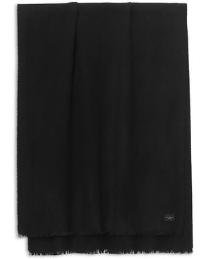 Rag & Bone Joni Wool Scarf - Black