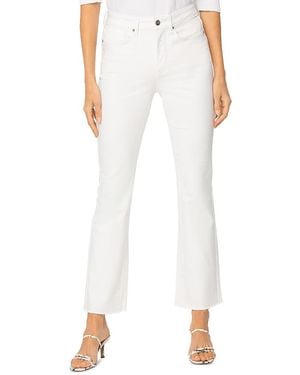 NYDJ Slim Bootcut Ankle Jeans - White