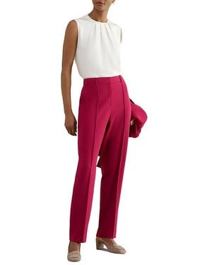 Hobbs Gemma Straight Pants - Red