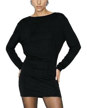 Ronny Kobo Nia Mini Dress - Black