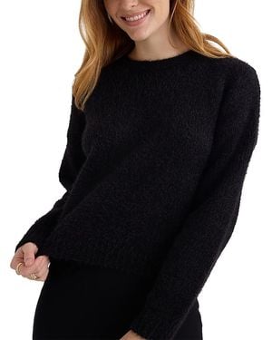 Bella Dahl Crewneck Sweater - Black