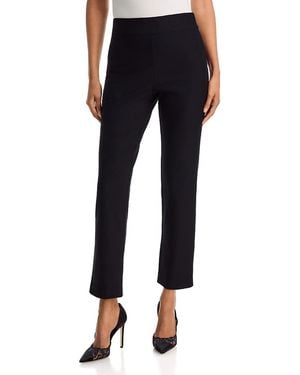 Aqua Ponte Slim Stretch Pants - Blue