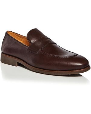 Peter Millar Madison Penny Loafers - Brown