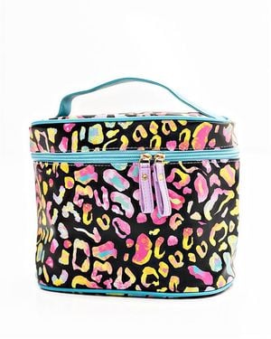 Sunshine Society Bright Animal Toiletry Bag - Green