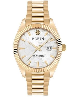 Philipp Plein Date Superlative Watch, 40Mm - Metallic