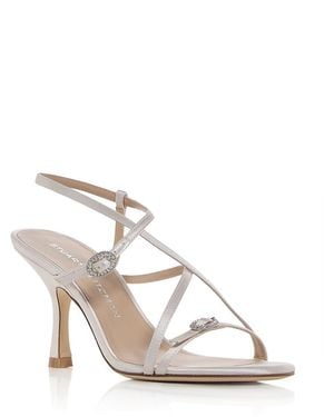 Stuart Weitzman Kensington Strappy Sandals - Metallic