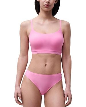 Chantelle Soft Stretch One-Size Seamless Thong - Pink
