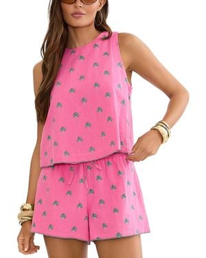 Beach Riot Dollie Sleeveless Top - Pink