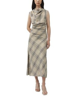 Jonathan Simkhai Burke Draped Midi Dress - Natural