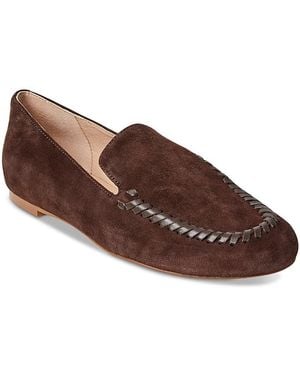Jack Rogers Camden Suede Loafers - Brown