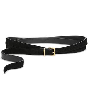 FRAME The Double Wrap Belt - White