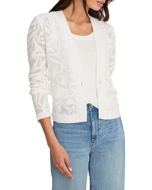 NIC+ZOE Garden Lace Jacket - White