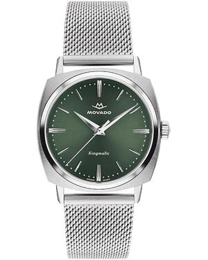 Movado Kingmatic Automatic Watch, 35Mm - Gray