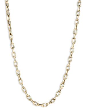 Adina Reyter 14K Italian Link Chain Necklace, 20 - Metallic