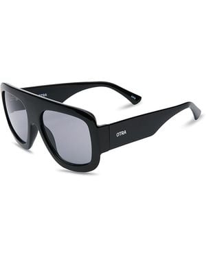 Otra Vail Square Sunglasses, 57Mm - Black