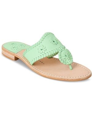 Jack Rogers Jacks Flat Sandals - Green