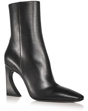 Fendi Leather Boots - Black